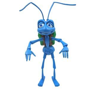 Large Disney Pixar A Bug's Life Flick with Backpack Action Figure 14" Untested